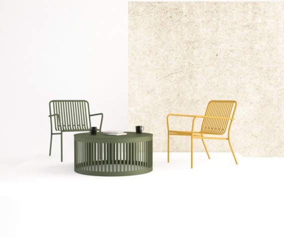Table basse ronde